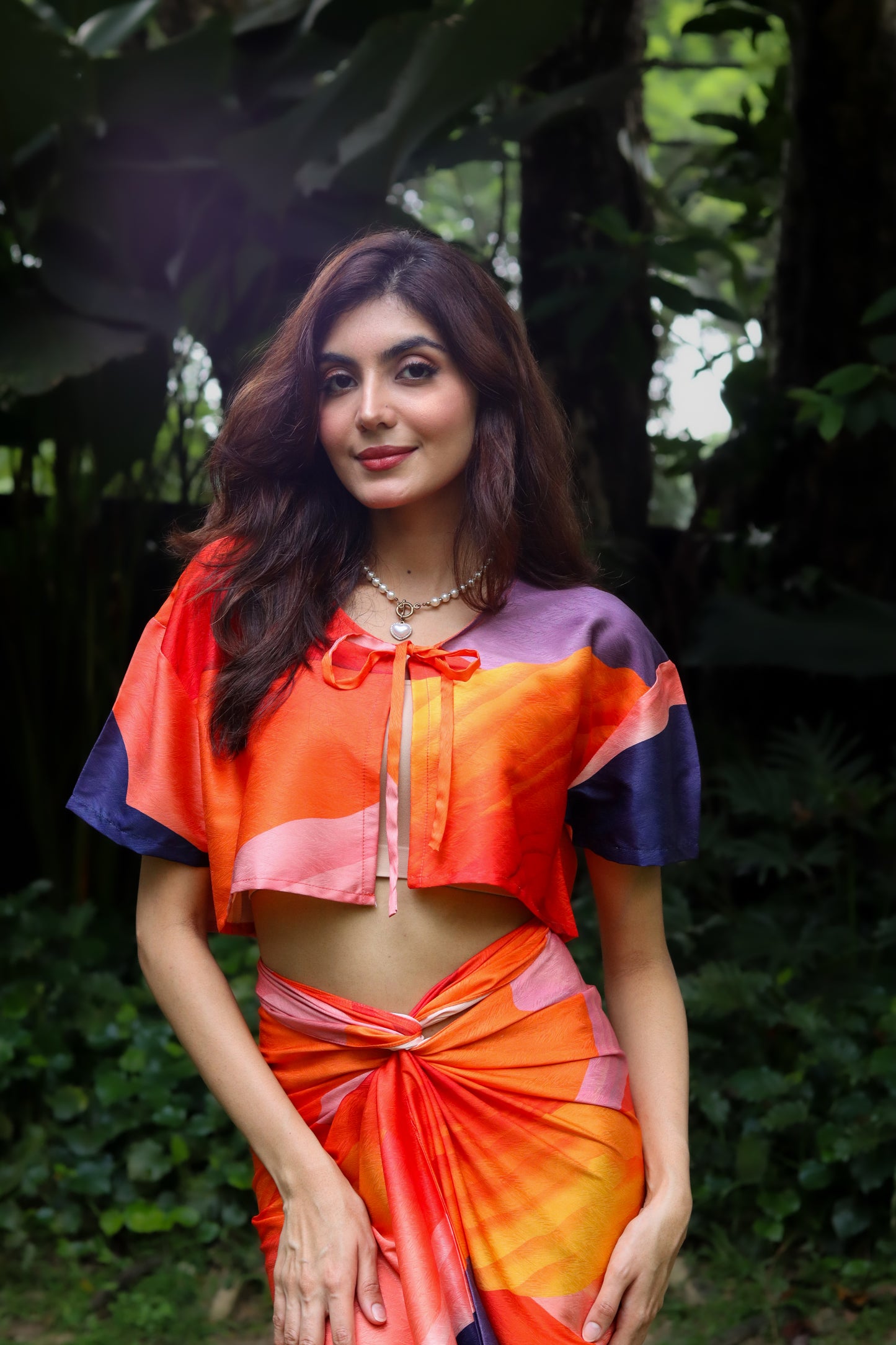 Ledang Crop Top & Wrap Skirt