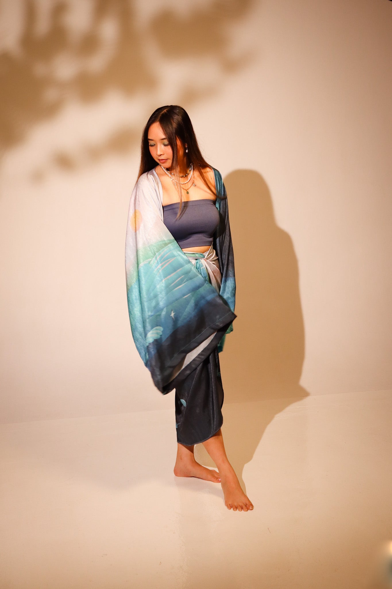 Hang Li Poh Convertible Shawl