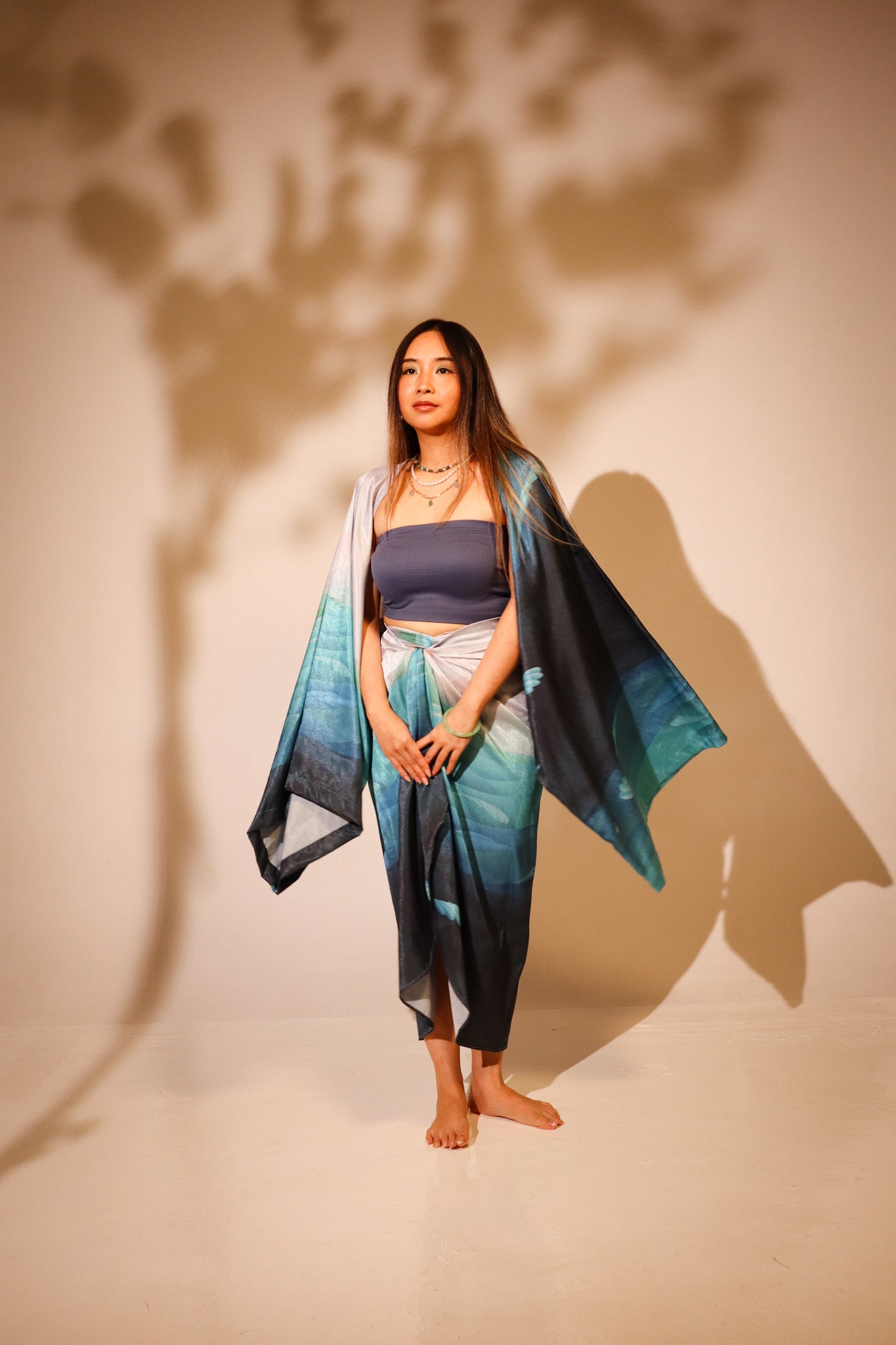 Hang Li Poh Convertible Shawl