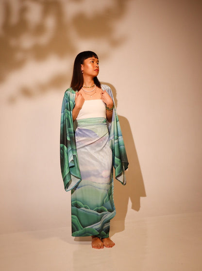 Santubong Convertible Shawl